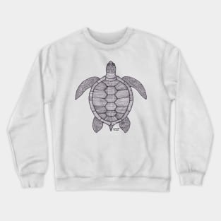 Turtle Outline Crewneck Sweatshirt